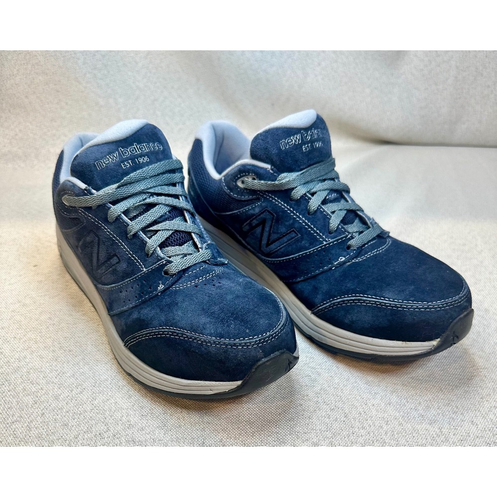 New Balance 928v2 Navy Blue Suede Walking Shoes WW928NV2 Womens 9.5 B